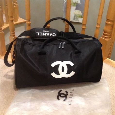 chanel travel bag gym|chanel luggage.